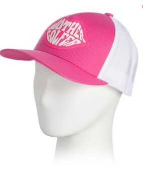 G/FORE ‘ Mother Golfer’ women’s pink and white trucker style golf hat NWT